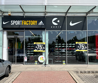 Esztergom Zone Bevásárlóközpont, Sportfactory